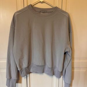 Beige Ribbed Sweater